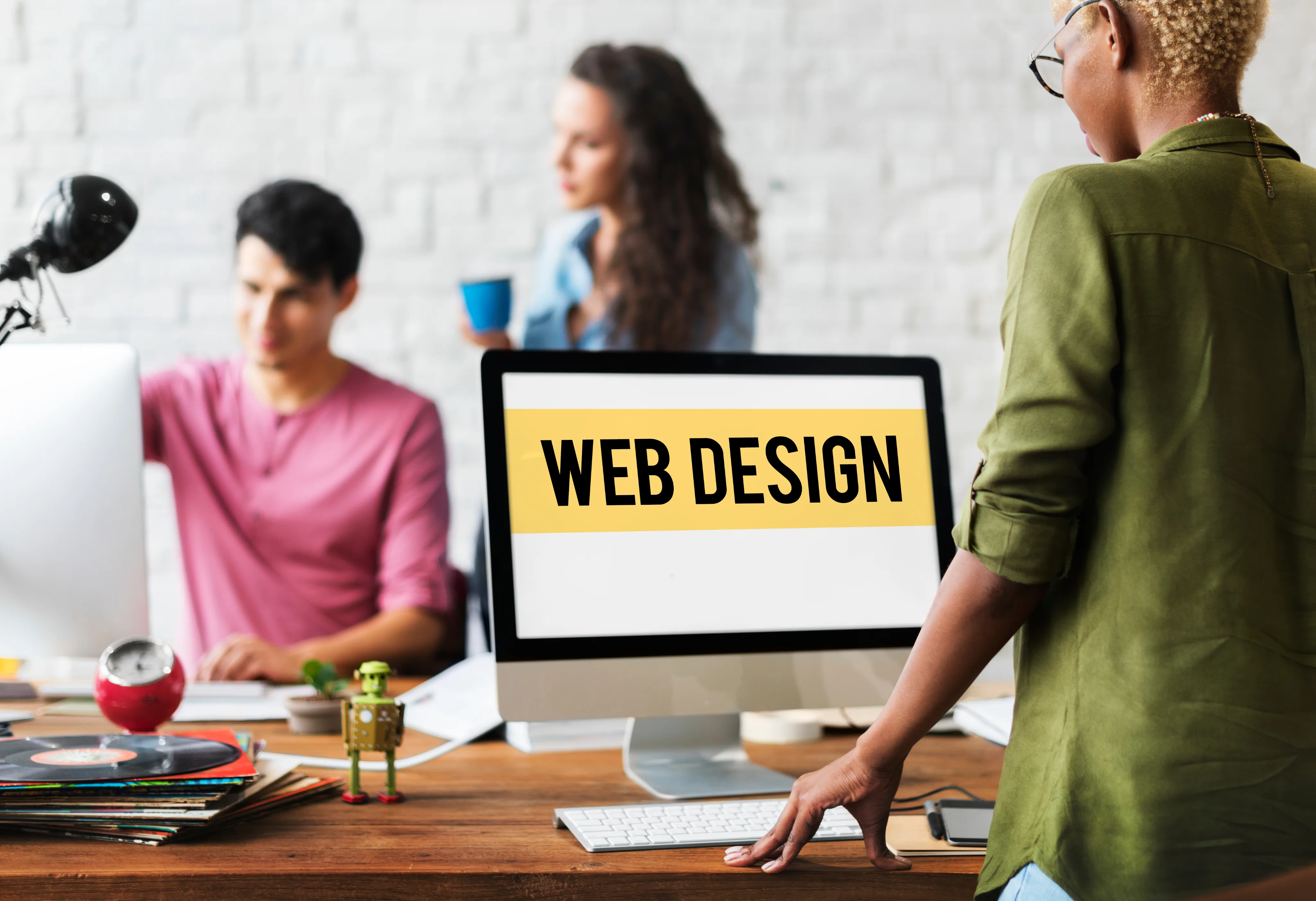 AI-powered web design