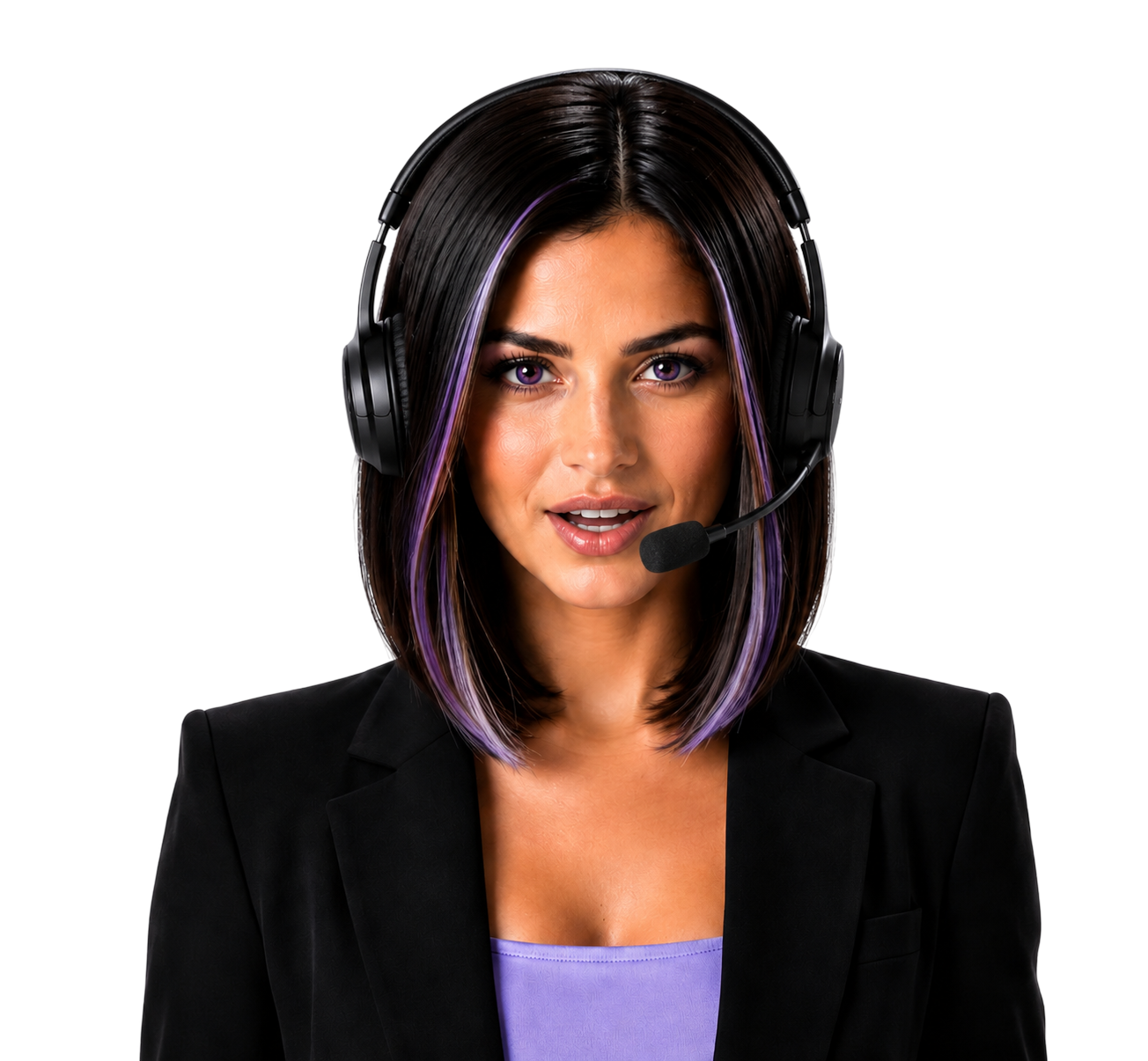 Brittany AI front desk avatar