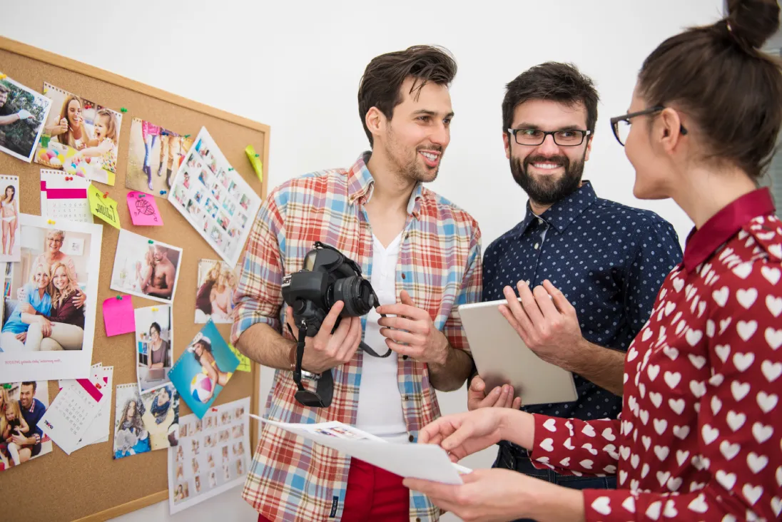 Team reviewing creator strategy and audience audit for ecommerce brand