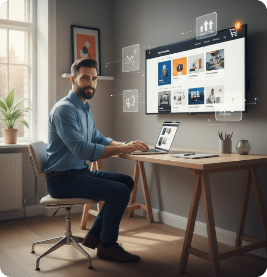 ustom eCommerce website design and development